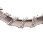 طوق جواهر با نگین الماس تراش برلیان مدل: ndf1247