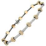 دستبند جواهر الماس تراش برلیان مدل: bdf1176