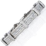 دستبند جواهر الماس تراش پرنس و برلیان مدل: bdf1194