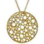 آویز الماس تراش برلیان با طلای زرد مدل: pdb2013