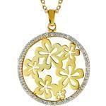 آویز الماس تراش برلیان با طلای زرد مدل: pdb2015