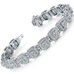 ddدستبند الماس با طلای سفید مدل: bracelet2024