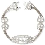 دستبند الماس با طلای سفید مدل: brc2025