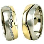 حلقه ست عروسی جواهر با نگین الماس تراش برلیان مدل: srd1257