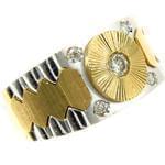 انگشتر مردانه الماس تراش برلیان طرح رجال: مدل rgm1381 