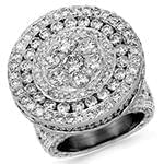 انگشتر مردانه جواهر با نگین الماس تراش برلیان طرح رجال: مدل rgm1431