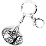 جاسوئیچی طلا و جواهر با نگین الماس تراش برلیان طرح هیوندای (Hyundai): مدل kgd1002