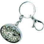 جاسوئیچی طلا و جواهر با نگین الماس تراش برلیان طرح تویوتا (Toyota): مدل kgd1009