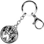 جاسوئیچی جواهر با نگین الماس تراش برلیان طرح فولکس‌ واگن(Volkswagen): مدل kgd1010