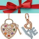آویزهای جواهر تیفانی طرح قلب (Heart)