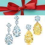 گوشواره های جواهر تیفانی - گوشواره آویزان