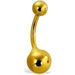 آویز ناف طلا زرد  مدل: cgf1038