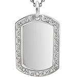 آویز مردانه طلا با نگین الماس تراش برلیان: مدل npdm1036 