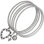 النگو طلا سفید با نگین الماس مدل:bgfe1056 