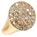 انگشتر مردانه جواهر با نگین الماس تراش برلیان طرح رجال: مدل rgm1469