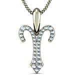 آویز ماه تولد طلا و جواهر با نگین الماس تراش برلیان طرح فروردین مدل: zpdf1012