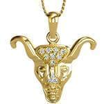 آویز ماه اردیبهشت طلا و جواهر با نگین الماس تراش برلیان مدل: zpdf1023