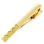 گیره کروات طلا و جواهر با نگین الماس تراش برلیان مدل :cgm1068