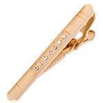 گیره کروات مردانه طلا با نگین الماس تراش برلیان مدل :cgm1077