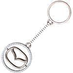 جاسوئیچی طلا و جواهر با نگین برلیان طرح مزدا (Mazda): مدل kgd1030