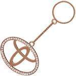 جاسوئیچی طلا و جواهر با نگین برلیان طرح تویوتا (Toyota): مدل kgd1038