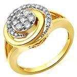 حلقه نامزدی فلاور جواهر با نگین الماس تراش برلیان مدل : eng2240