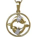 پلاک ماه تولد اسفند با نگین الماس تراش برلیان مدل: zpdf1049 