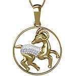 پلاک ماه تولد فروردین با نگین الماس تراش برلیان مدل: zpdf1060 