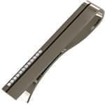 گیره کروات طلای سفید با نگین الماس تراش برلیان مدل :cgm1112