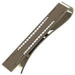 گیره کروات طلای زرد با نگین الماس تراش برلیان مدل :cgm1113