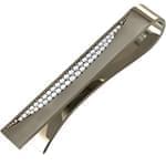 گیره کروات طلای زرد با نگین الماس تراش برلیان مدل :cgm1116