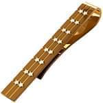 گیره کروات طلای زرد با نگین الماس تراش برلیان مدل :cgm1124