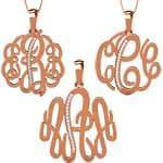 مونوگرام,گردنبند طلای مونوگرام