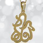 پلاک اسم سوده طلا فارسی با نگین الماس تراش برلیان مدل: ndn1153