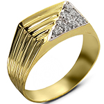 انگشتر مردانه جواهر با نگین الماس تراش برلیان: مدل rgm1348