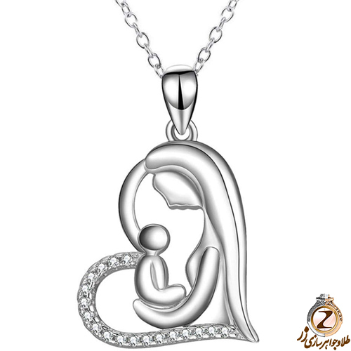 آویز مادر و کودک طلای زنانه