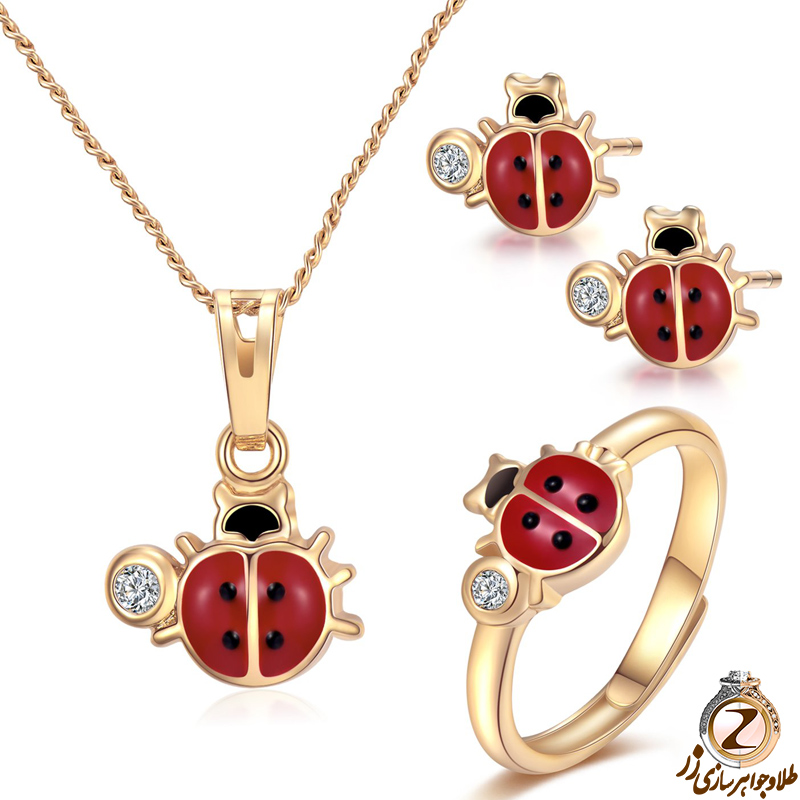 خرید نیم ست طلای کودک - سایت زر