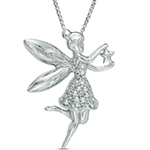 پلاک و آویز طلا دخترانه فرشته مهربون ستاره به دست با نگین جواهر الماس تراش برلیان طرح کودکانه مدل: pgb2265