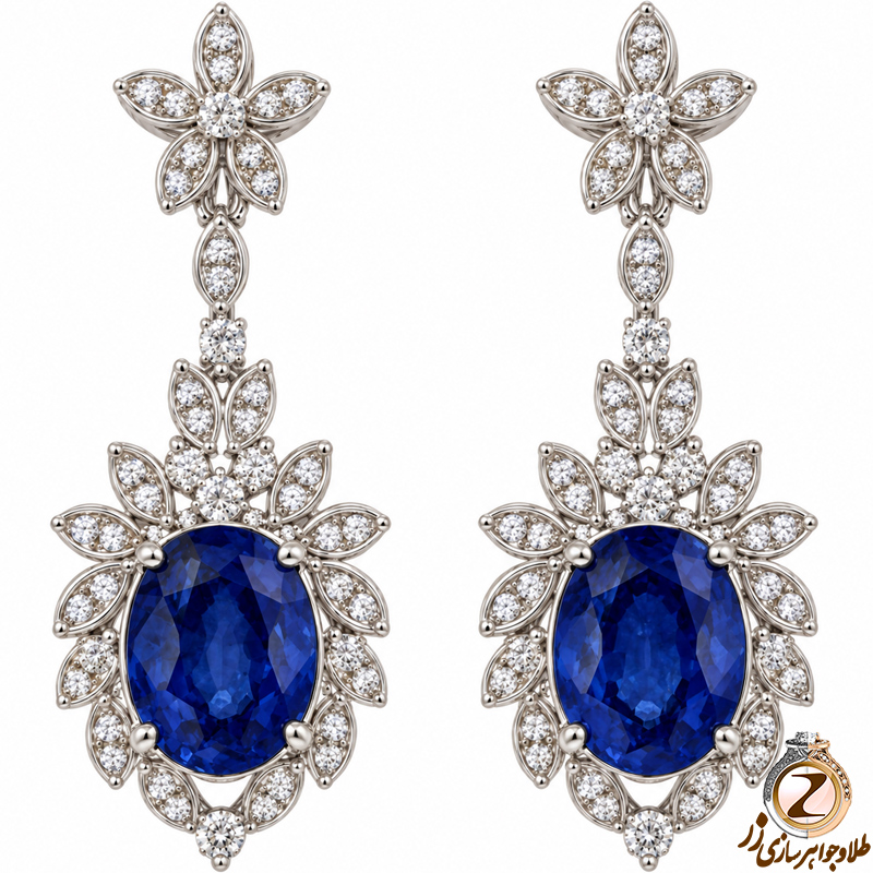 گوشواره,گوشواره جواهر,گوشواره طلا