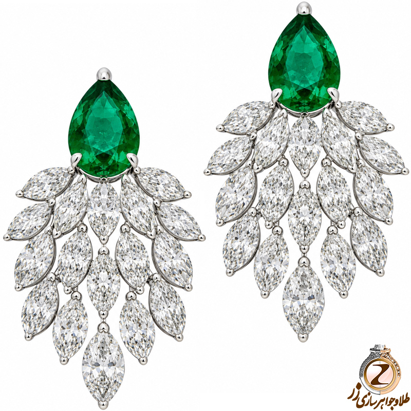 گوشواره زمرد,گوشواره مارکیز